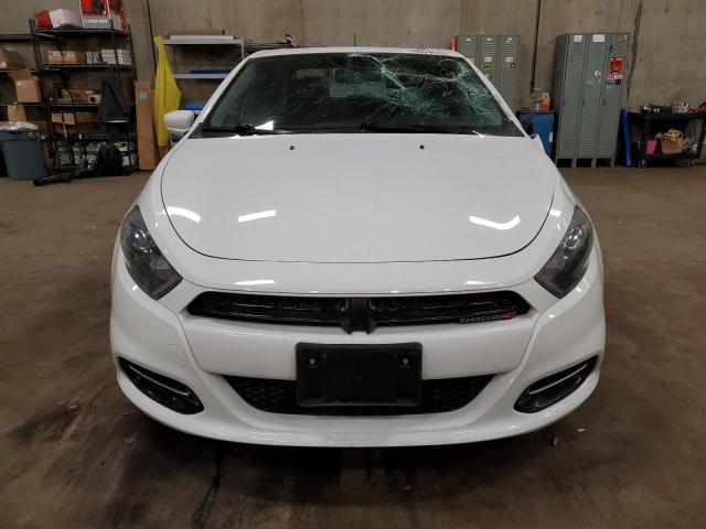 1C3CDFBB1ED768738 - 2014 DODGE DART SXT WHITE photo 5