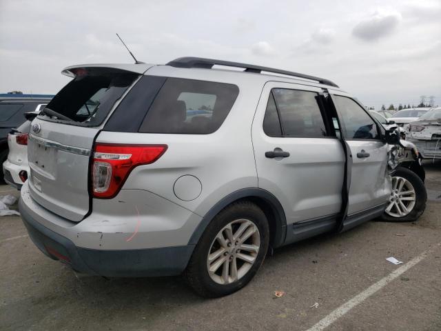 1FM5K7B82FGC15855 - 2015 FORD EXPLORER SILVER photo 3