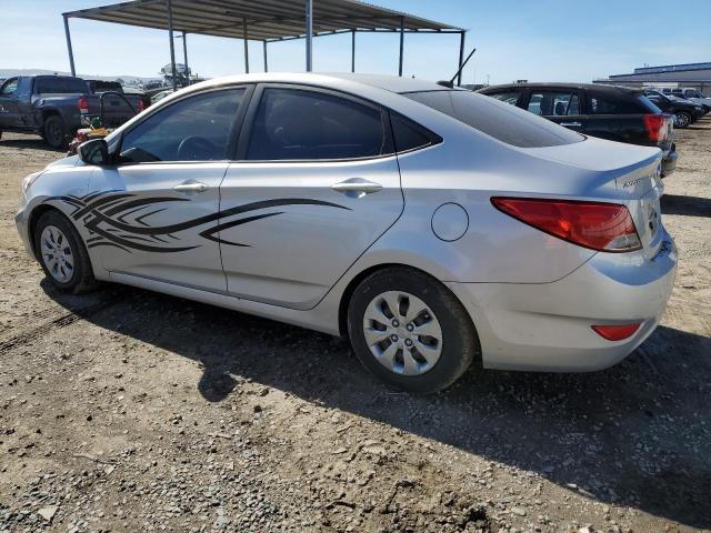 KMHCT4AE5HU172840 - 2017 HYUNDAI ACCENT SE SILVER photo 2