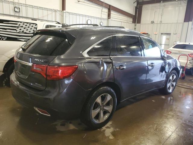 5FRYD4H21GB047374 - 2016 ACURA MDX GRAY photo 3