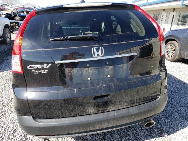 2HKRM3H70CH510371 - 2012 HONDA CR-V EXL BLACK photo 6