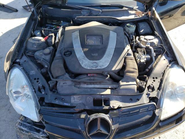 WDBWK54F66F108580 - 2006 MERCEDES-BENZ SLK 280 BLACK photo 11