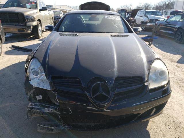 WDBWK54F66F108580 - 2006 MERCEDES-BENZ SLK 280 BLACK photo 5