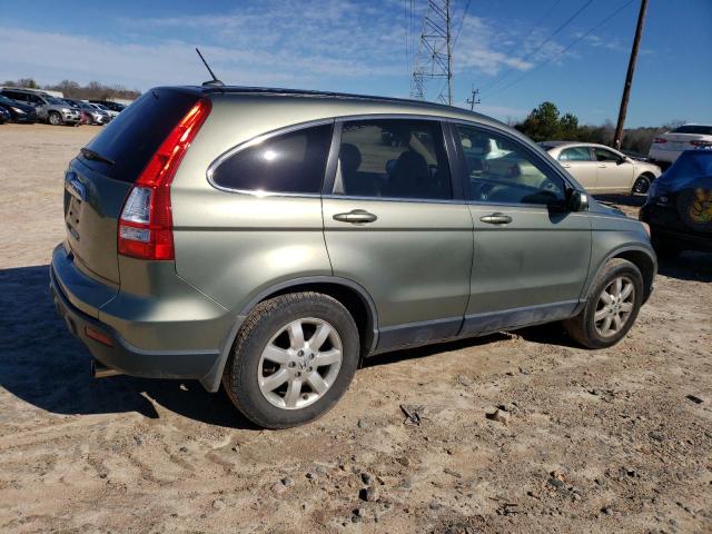 JHLRE48797C118710 - 2007 HONDA CR-V EXL GREEN photo 3