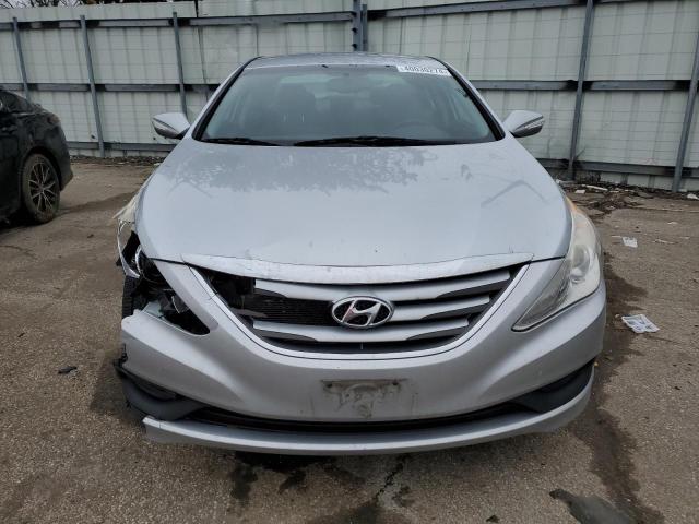 5NPEB4AC9EH874034 - 2014 HYUNDAI SONATA GLS SILVER photo 5