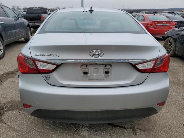 5NPEB4AC9EH874034 - 2014 HYUNDAI SONATA GLS SILVER photo 6