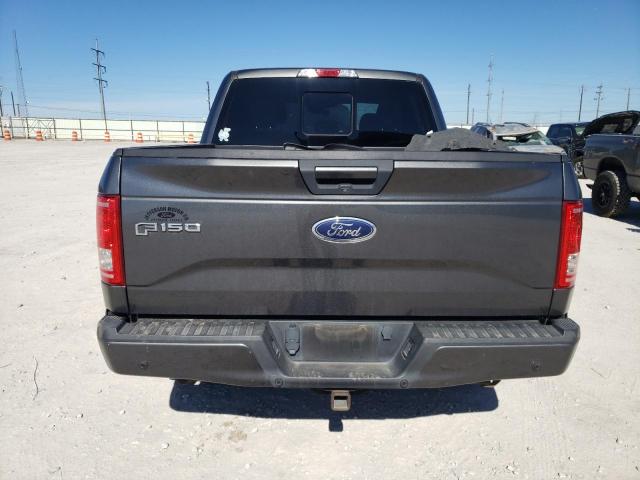 1FTEW1EG0GFD10737 - 2016 FORD F150 SUPERCREW GRAY photo 6