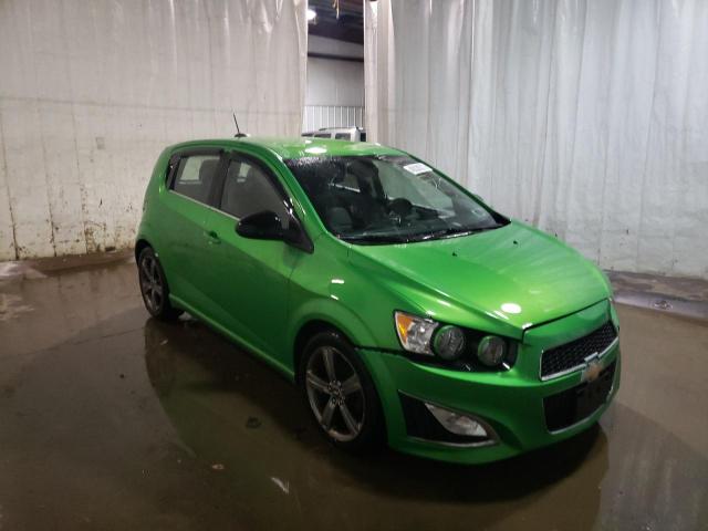 1G1JG6SB6G4126084 - 2016 CHEVROLET SONIC RS GREEN photo 4