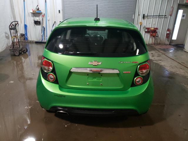 1G1JG6SB6G4126084 - 2016 CHEVROLET SONIC RS GREEN photo 6