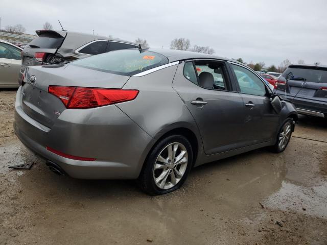 5XXGM4A74DG225595 - 2013 KIA OPTIMA LX GRAY photo 3