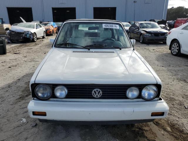 WVWCB5150NK031887 - 1992 VOLKSWAGEN CABRIOLET WHITE photo 5