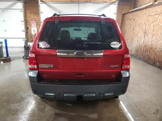1FMCU9EG2CKA87366 - 2012 FORD ESCAPE LIMITED RED photo 6