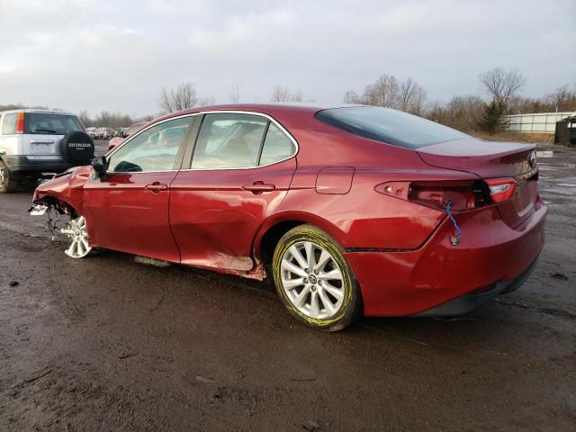 4T1B11HK7JU576000 - 2018 TOYOTA CAMRY L RED photo 2