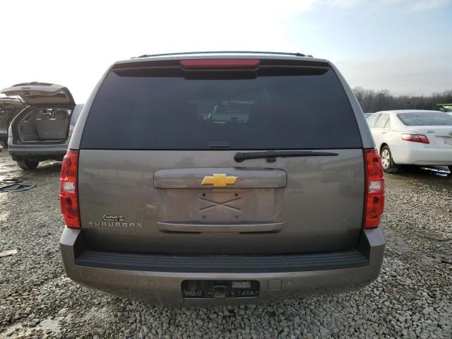 1GNSCJE02DR170013 - 2013 CHEVROLET SUBURBAN C1500 LT TAN photo 6