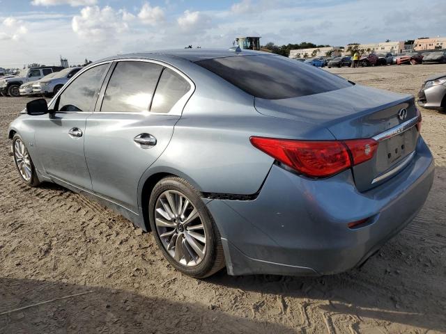 JN1EV7AP8HM737255 - 2017 INFINITI Q50 PREMIUM SILVER photo 2