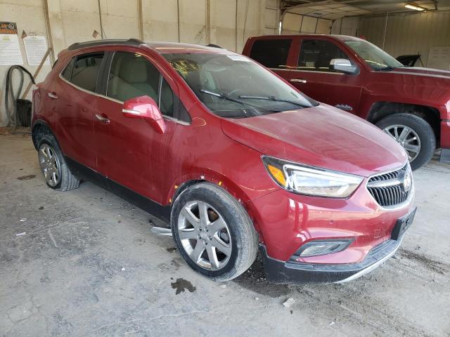 KL4CJHSB3HB023984 - 2017 BUICK ENCORE PREMIUM BURGUNDY photo 4