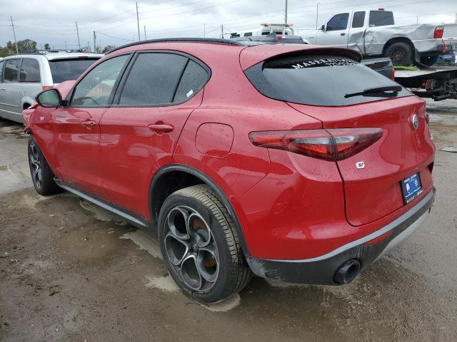 ZASPAKBN0N7D29996 - 2022 ALFA ROMEO STELVIO TI RED photo 2