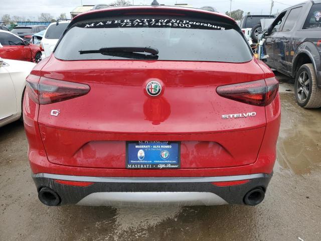 ZASPAKBN0N7D29996 - 2022 ALFA ROMEO STELVIO TI RED photo 6