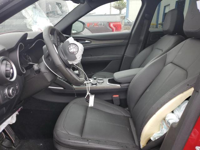 ZASPAKBN0N7D29996 - 2022 ALFA ROMEO STELVIO TI RED photo 7