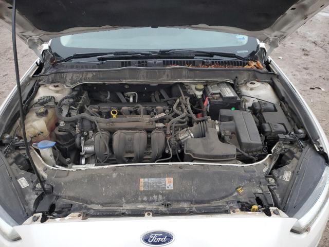 3FA6P0H79DR176208 - 2013 FORD FUSION SE WHITE photo 11