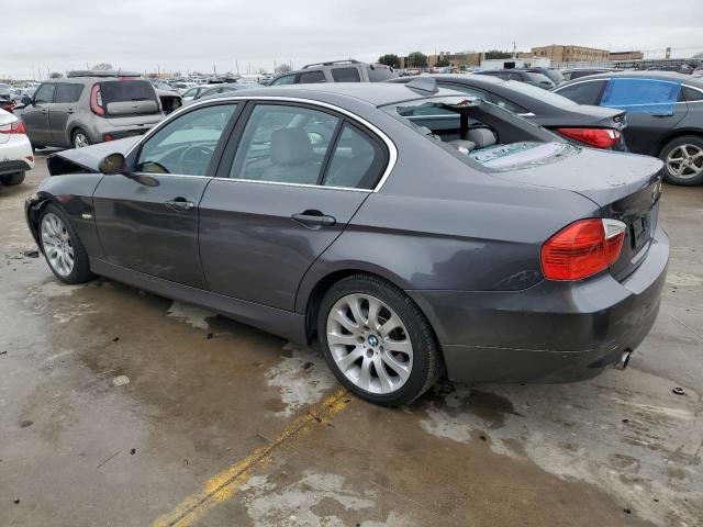 WBAVB73528KY63556 - 2008 BMW 335 I GRAY photo 2