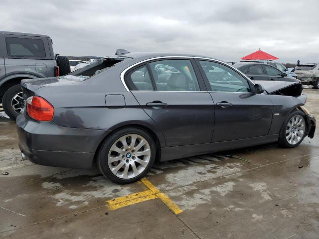 WBAVB73528KY63556 - 2008 BMW 335 I GRAY photo 3