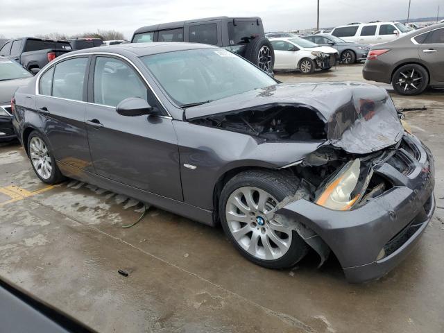 WBAVB73528KY63556 - 2008 BMW 335 I GRAY photo 4