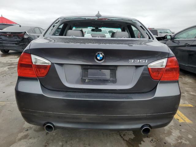 WBAVB73528KY63556 - 2008 BMW 335 I GRAY photo 6