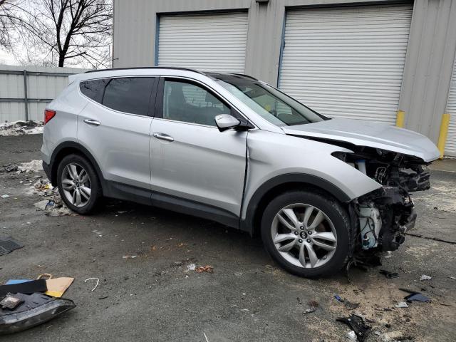 5XYZWDLA7FG267995 - 2015 HYUNDAI SANTA FE S SILVER photo 4