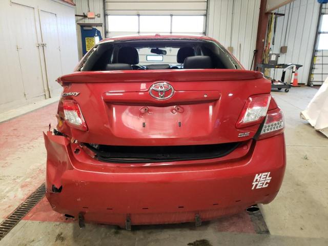 4T1BF3EK9AU509013 - 2010 TOYOTA CAMRY BASE RED photo 6