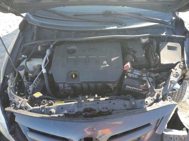 2T1BU4EE3CC855987 - 2012 TOYOTA COROLLA LE BASE CHARCOAL photo 11