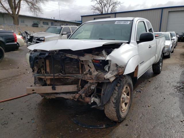 5TEUU42N25Z124297 - 2005 TOYOTA TACOMA ACCESS CAB Ақ фото 1