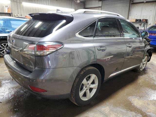 2T2BK1BA7FC333238 - 2015 LEXUS RX 350 BASE GRAY photo 3