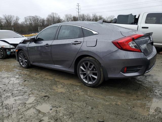 19XFC1F72ME006908 - 2021 HONDA CIVIC EXL GRAY photo 2