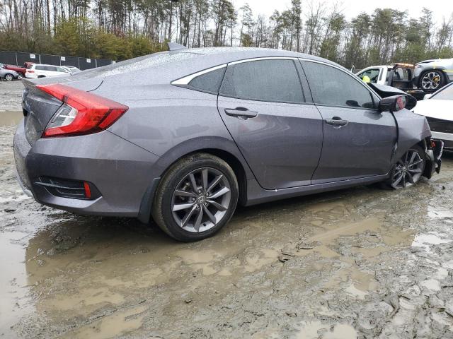 19XFC1F72ME006908 - 2021 HONDA CIVIC EXL GRAY photo 3