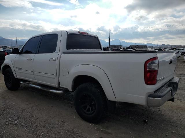 5TBET34135S492165 - 2005 TOYOTA TUNDRA DOUBLE CAB SR5 WHITE photo 2