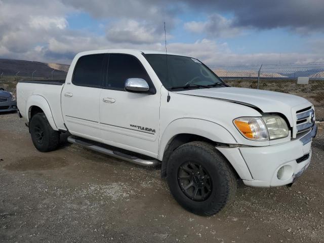 5TBET34135S492165 - 2005 TOYOTA TUNDRA DOUBLE CAB SR5 WHITE photo 4