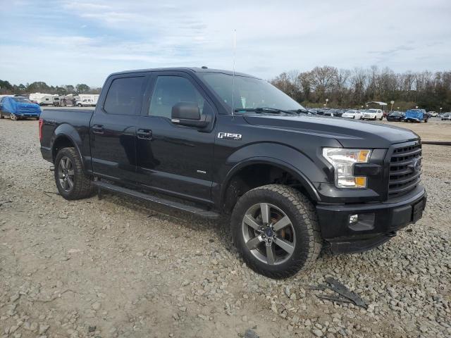 1FTEW1EG3FFC32856 - 2015 FORD F-150 SUPERCREW BLACK photo 4