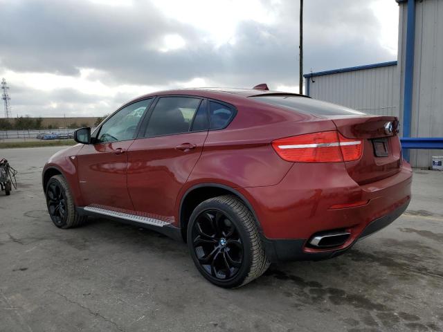 5UXFG8C58BLZ95980 - 2011 BMW X6 XDRIVE50I RED photo 2