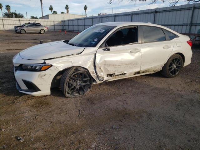 2HGFE2F58PH526930 - 2023 HONDA CIVIC SPORT WHITE photo 1