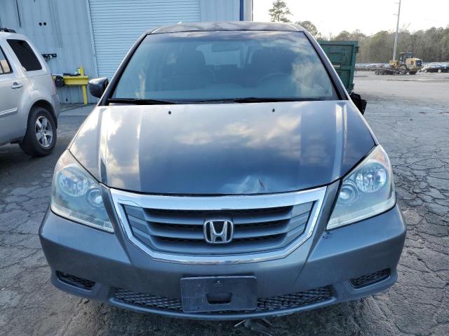 5FNRL3H40AB077946 - 2010 HONDA ODYSSEY EX GRAY photo 5