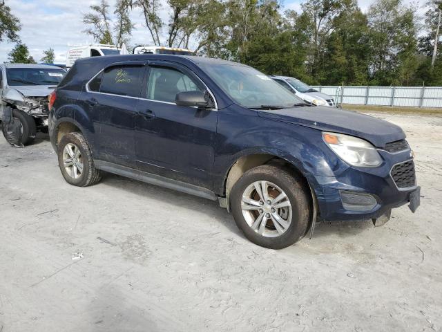 2GNALBEK5H1602630 - 2017 CHEVROLET EQUINOX LS BLUE photo 4