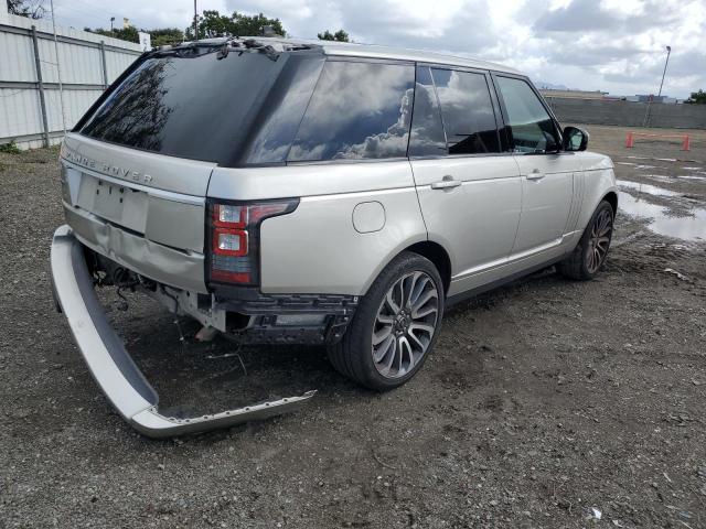 SALGS2EF3GA258138 - 2016 LAND ROVER RANGE ROVE SUPERCHARGED SILVER photo 3