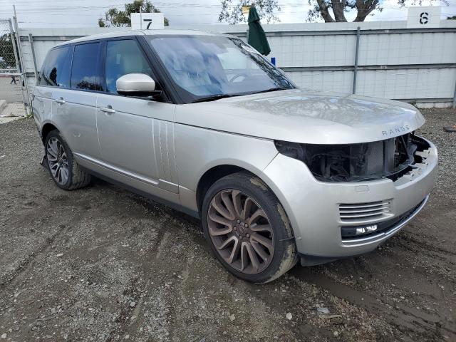 SALGS2EF3GA258138 - 2016 LAND ROVER RANGE ROVE SUPERCHARGED SILVER photo 4