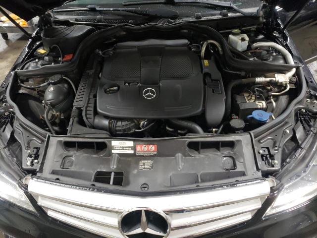 WDDGF8AB1DA884953 - 2013 MERCEDES-BENZ C 300 4MATIC BLACK photo 11