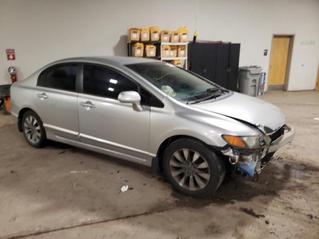 1HGFA16536L068687 - 2006 HONDA CIVIC LX SILVER photo 4