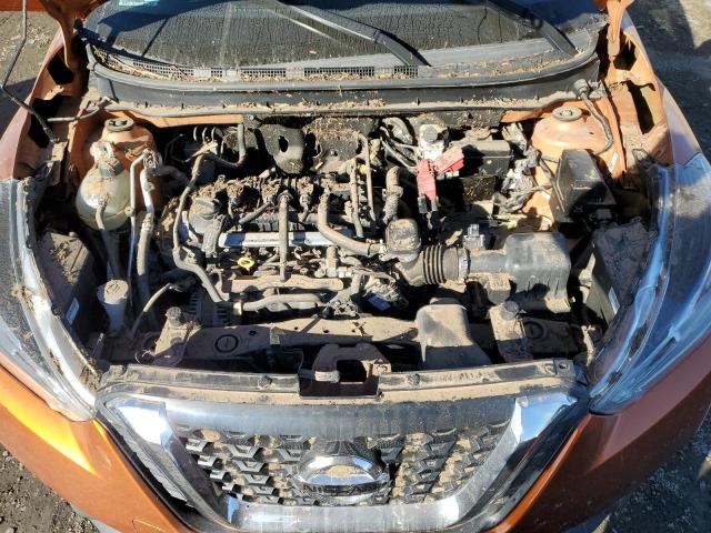 3N1CP5CU5KL479609 - 2019 NISSAN KICKS S ORANGE photo 11