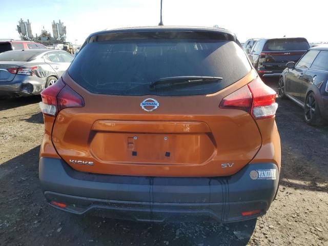 3N1CP5CU5KL479609 - 2019 NISSAN KICKS S ORANGE photo 6