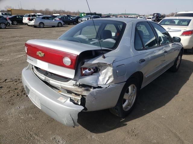 1G1JF52F247100673 - 2004 CHEVROLET CAVALIER LS SILVER photo 3