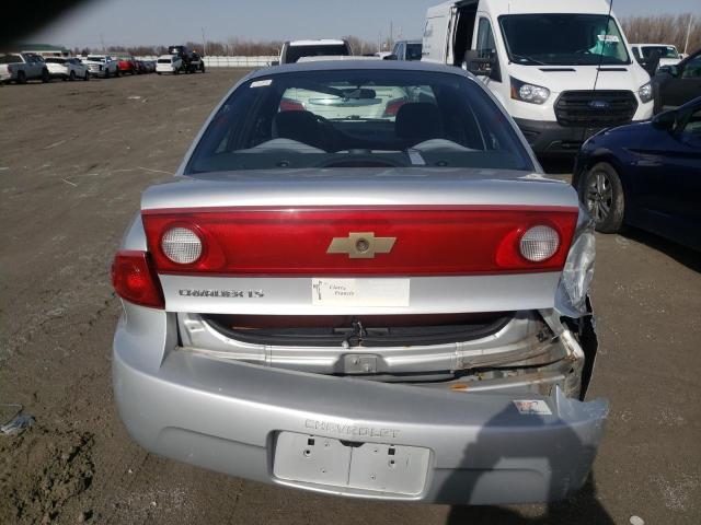 1G1JF52F247100673 - 2004 CHEVROLET CAVALIER LS SILVER photo 6